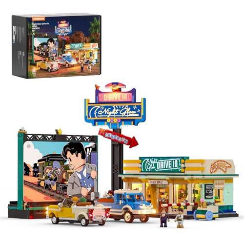 Lumibricks Night Glow Drive-in • Set L9081 • SetDB