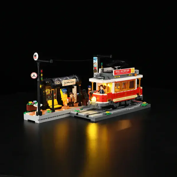 Lumibricks Heritage Tram and Station • Set L9084 • SetDB