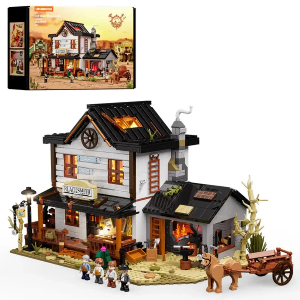 Lumibricks Old West Blacksmith • Set L9089 • SetDB