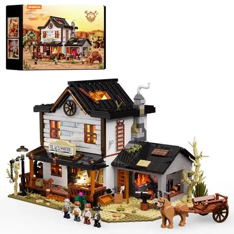 Lumibricks Old West Blacksmith • Set L9089 • SetDB