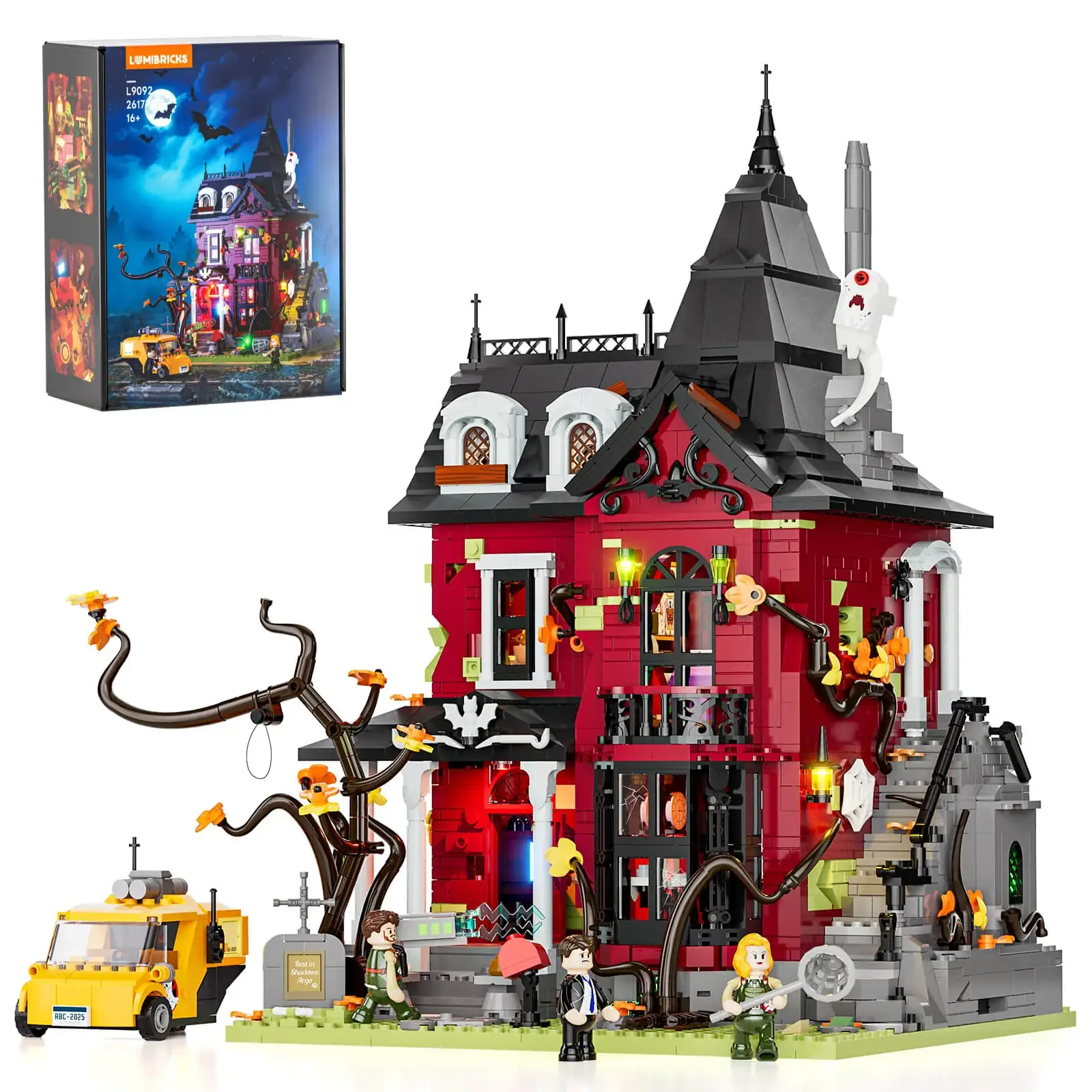 Lumibricks Midnight Haunted Mansion • Set L9092 • SetDB