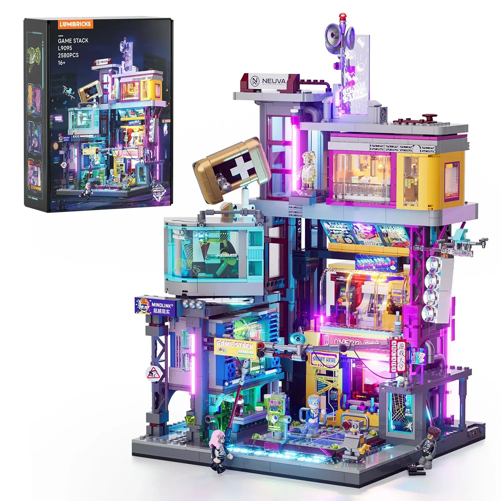 Lumibricks Game Stack • Set L9095 • SetDB • Merlins Bricks