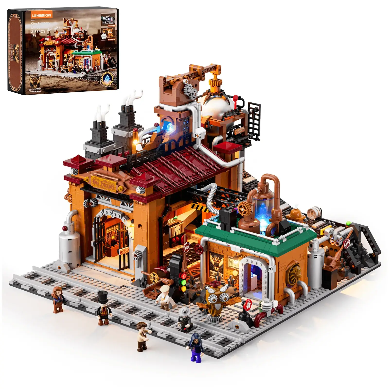 Lumibricks Ore Factory • Set L9101 • SetDB • Merlins Bricks
