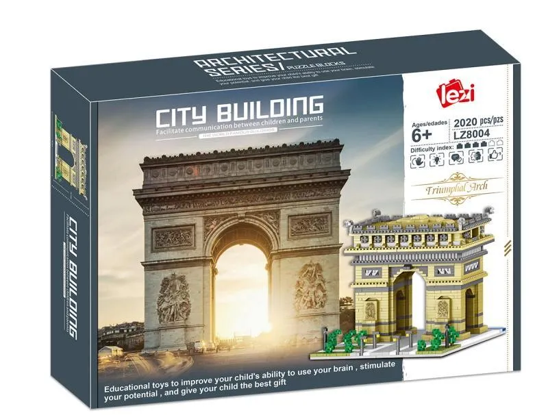 Lezi Triumphal Arch • DIAMOND BLOCKS • Set LZ8004 • SetDB