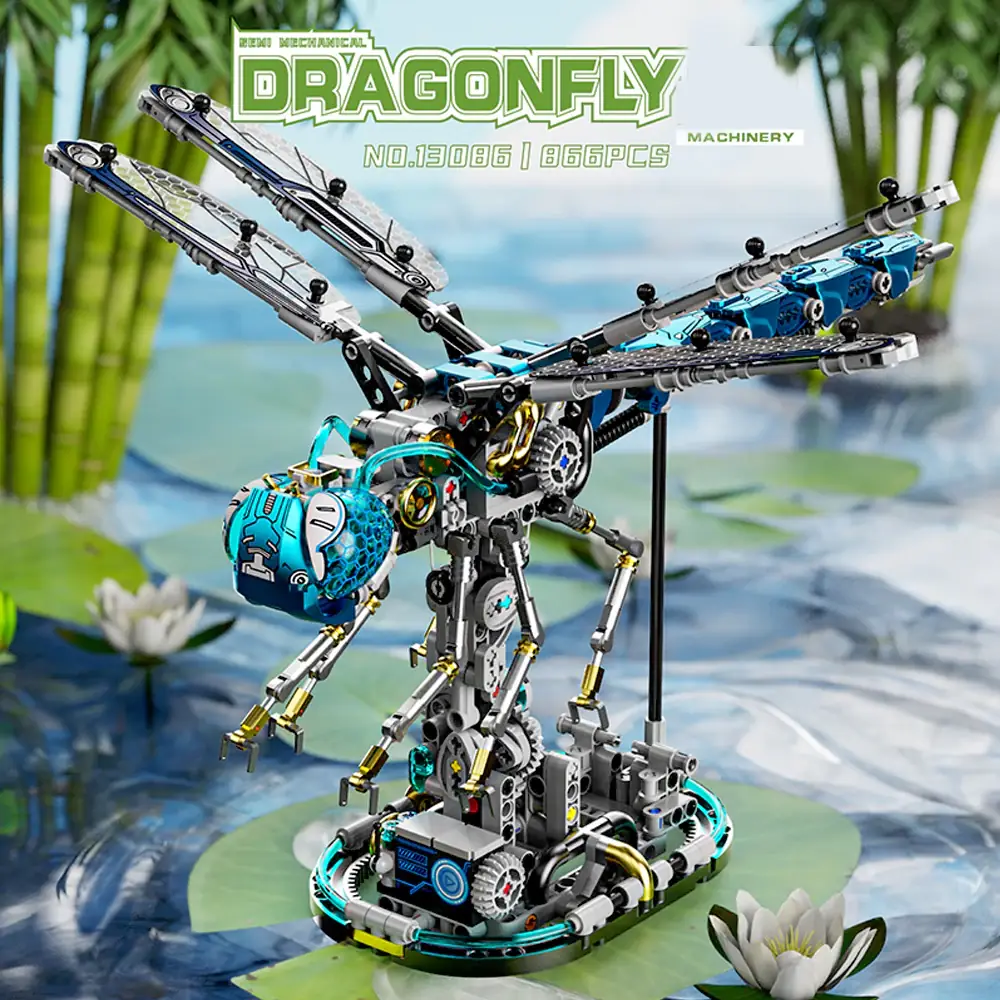 MJI Semi Mechnical Dragonfly • Set 13086 • SetDB