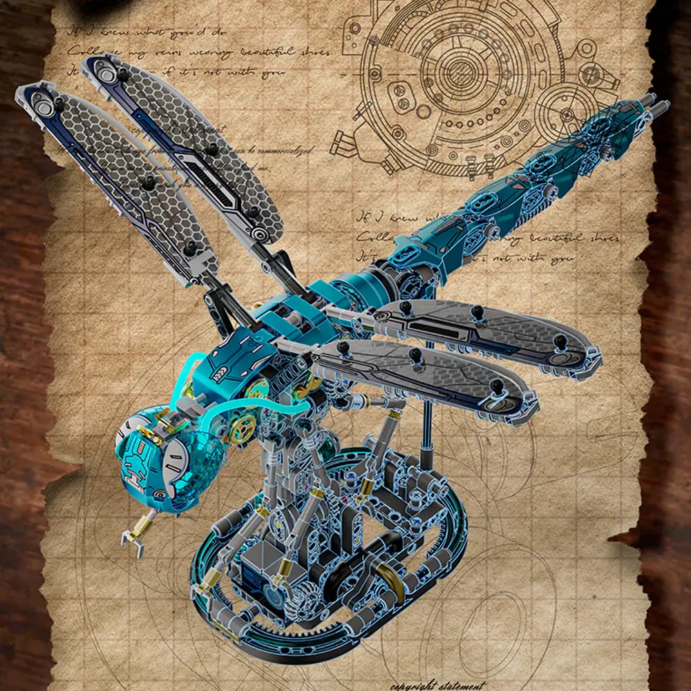MJI Semi Mechnical Dragonfly • Set 13086 • SetDB