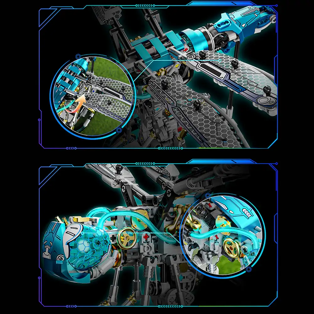 miyo MJI Semi Mechnical Dragonfly • Set 13086 • SetDB