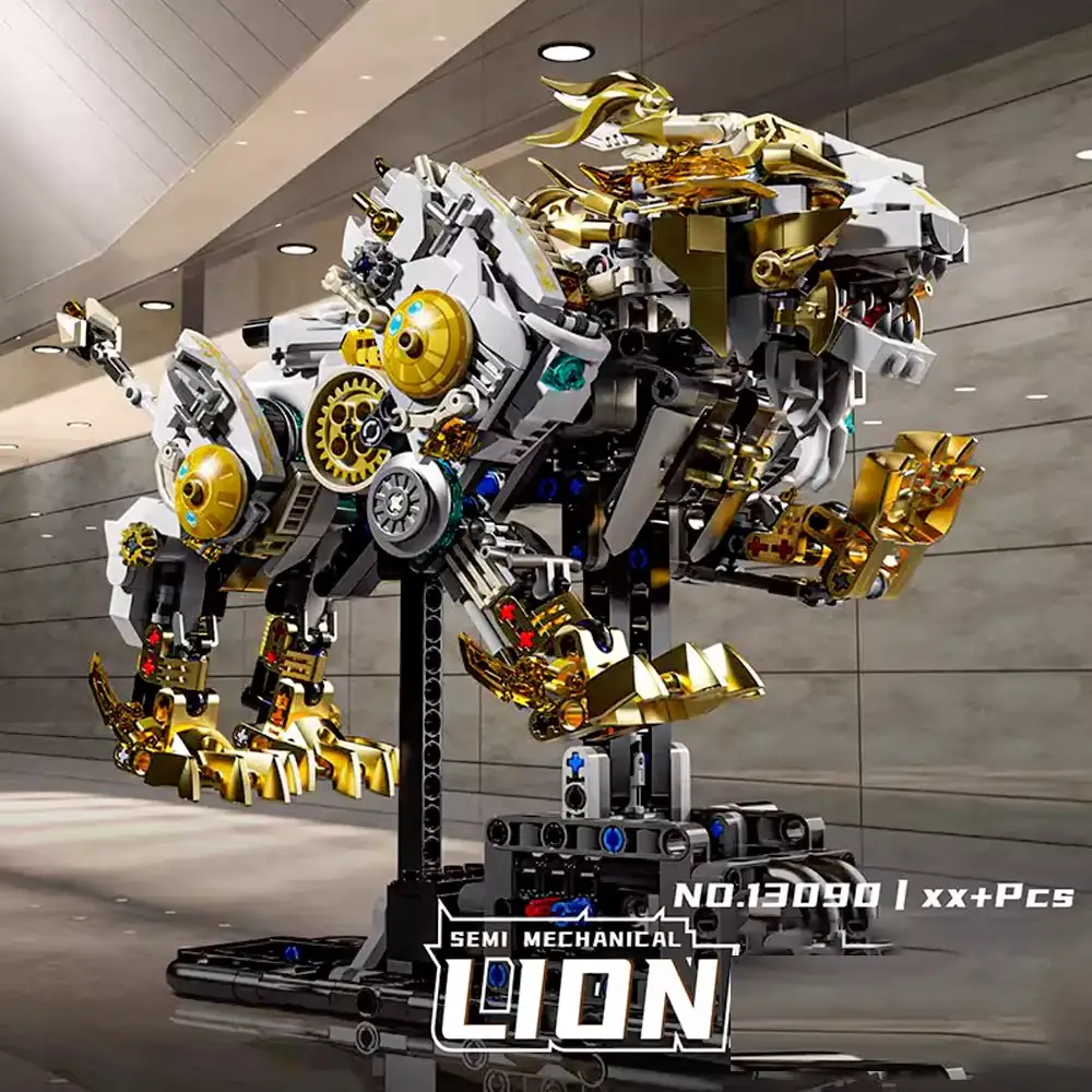 MJI Semi Mechanical Lion • Set 13090 • SetDB