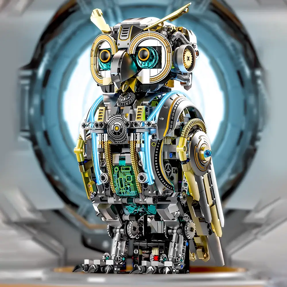 MJI Cyber Owl • Set 13094 • SetDB • Merlins Bricks