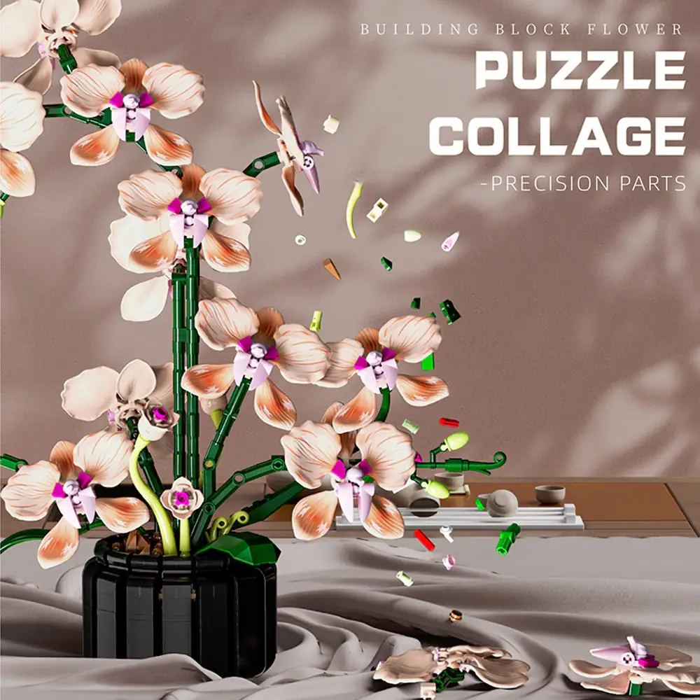 MJI Phalaenopsis • Set 13111 • SetDB • Merlins Bricks
