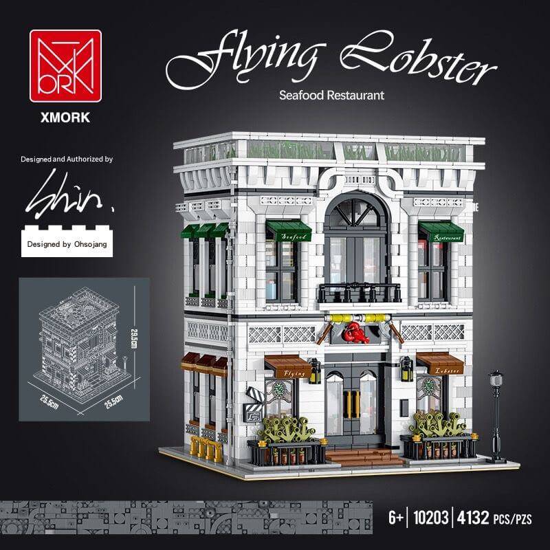 Restaurant de fruits de mer 'Flying Lobster' Modulaire (MOR-010203) — Prix et comparaison | Brick Broker