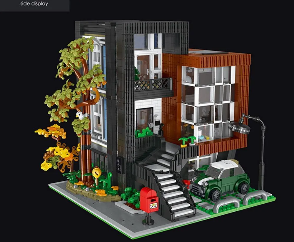 Micro Lego Modern Villa Cute Lego Houses Modern LEGO Creator In
