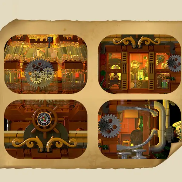 Mork Steampunk Magic shop • Set 020202 • SetDB