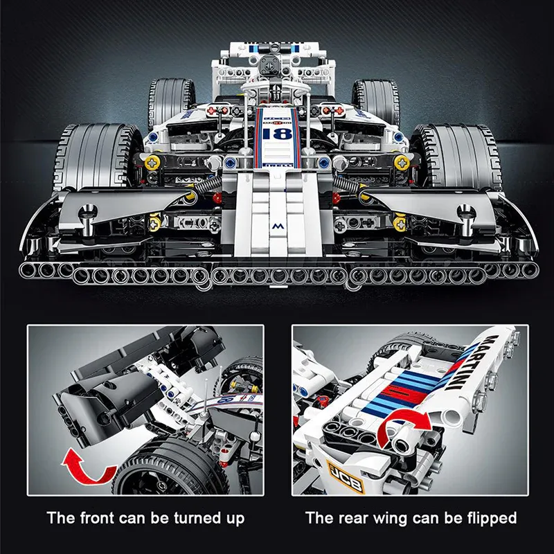 Mork FW41 Car • Set 023004 • SetDB • Merlins Bricks