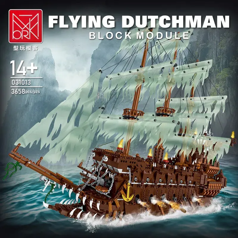 Mork Pirate Ship Flying Dutchman Set 031013 SetDB