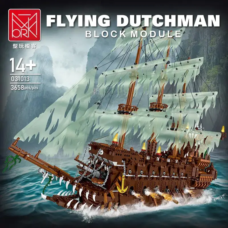 Mork Pirate Ship Flying Dutchman • Set 031013 • SetDB