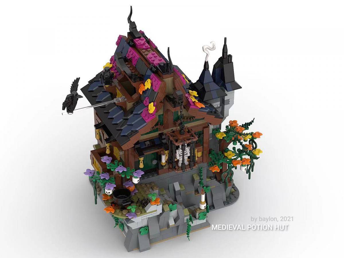 Cabanne de potions médiévale (MOR-033011) — Prix et comparaison | Brick Broker