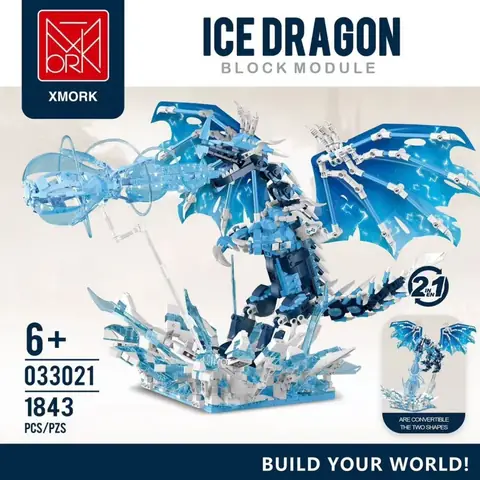 Mork Ice dragon • Set 033021 • SetDB • Merlins Bricks
