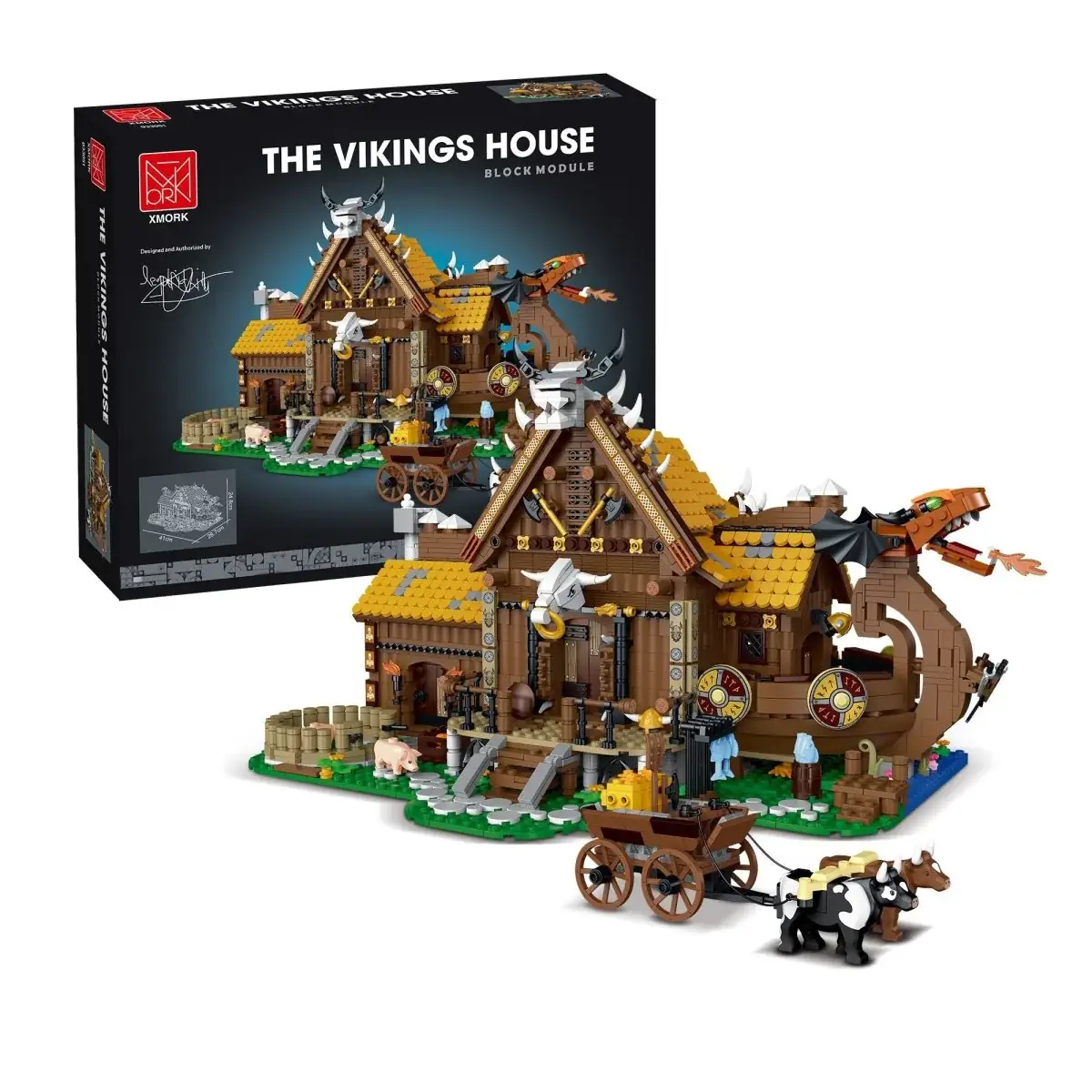 Mork The vikings house • Set 033051 • SetDB • Merlins Bricks