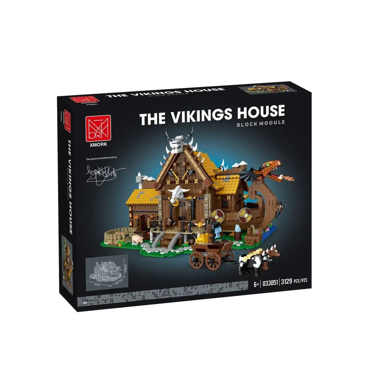Mork The vikings house • Set 033051 • SetDB • Merlins Bricks