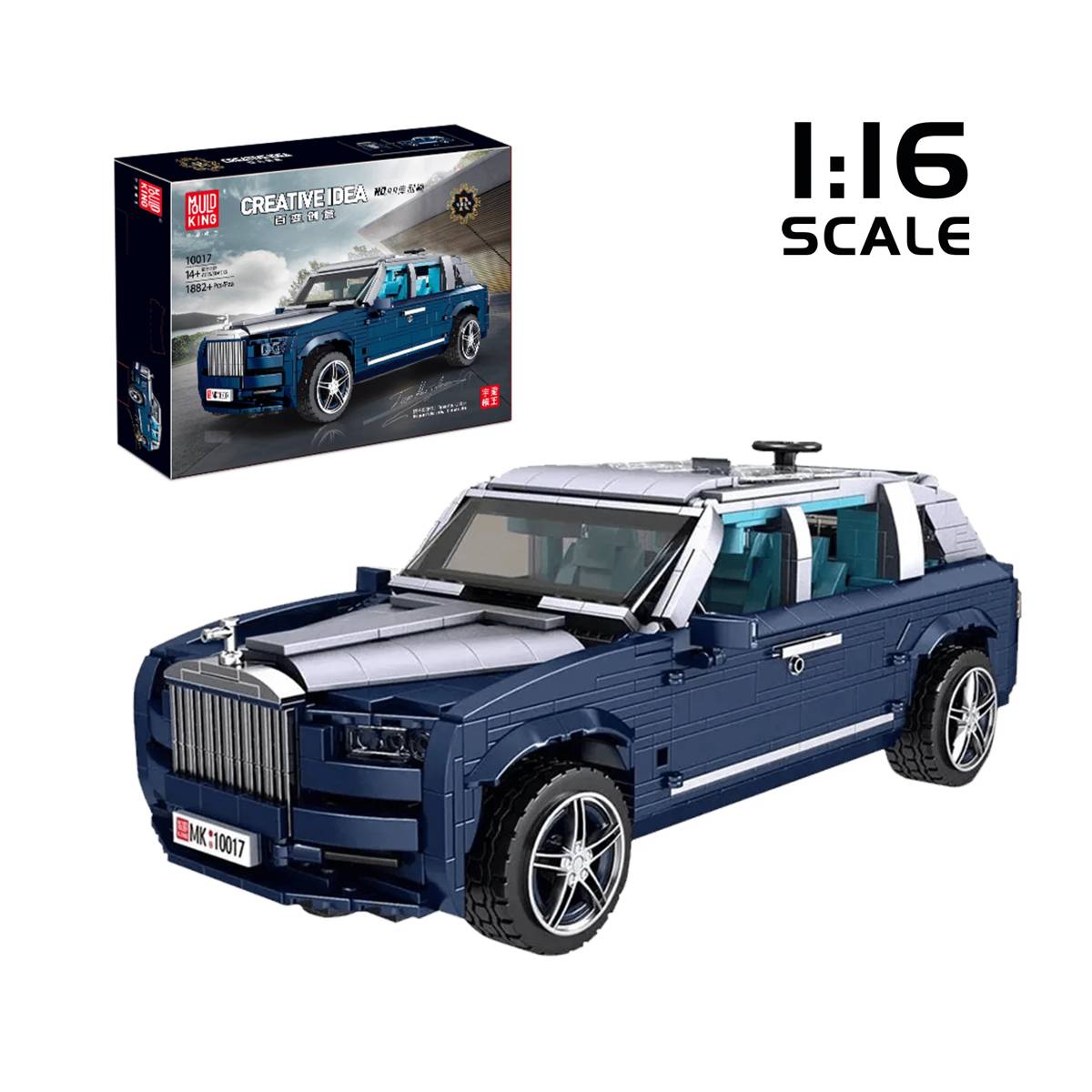 Kit de construction pour voiture de course RR (MOU-10017) — Prix et comparaison | Brick Broker