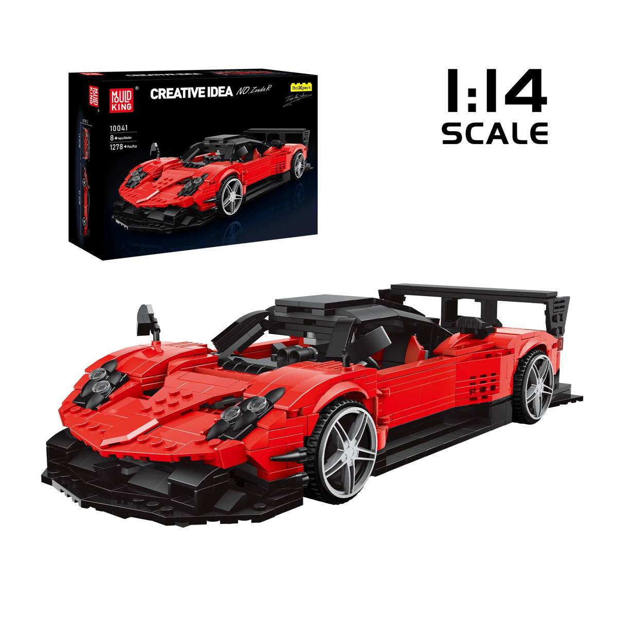 Voiture de sport italienne rouge (MOU-10041) — Prix et comparaison | Brick Broker