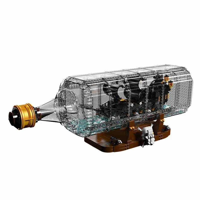 Mould King Message in a Bottle Black Pearl • Set 10065