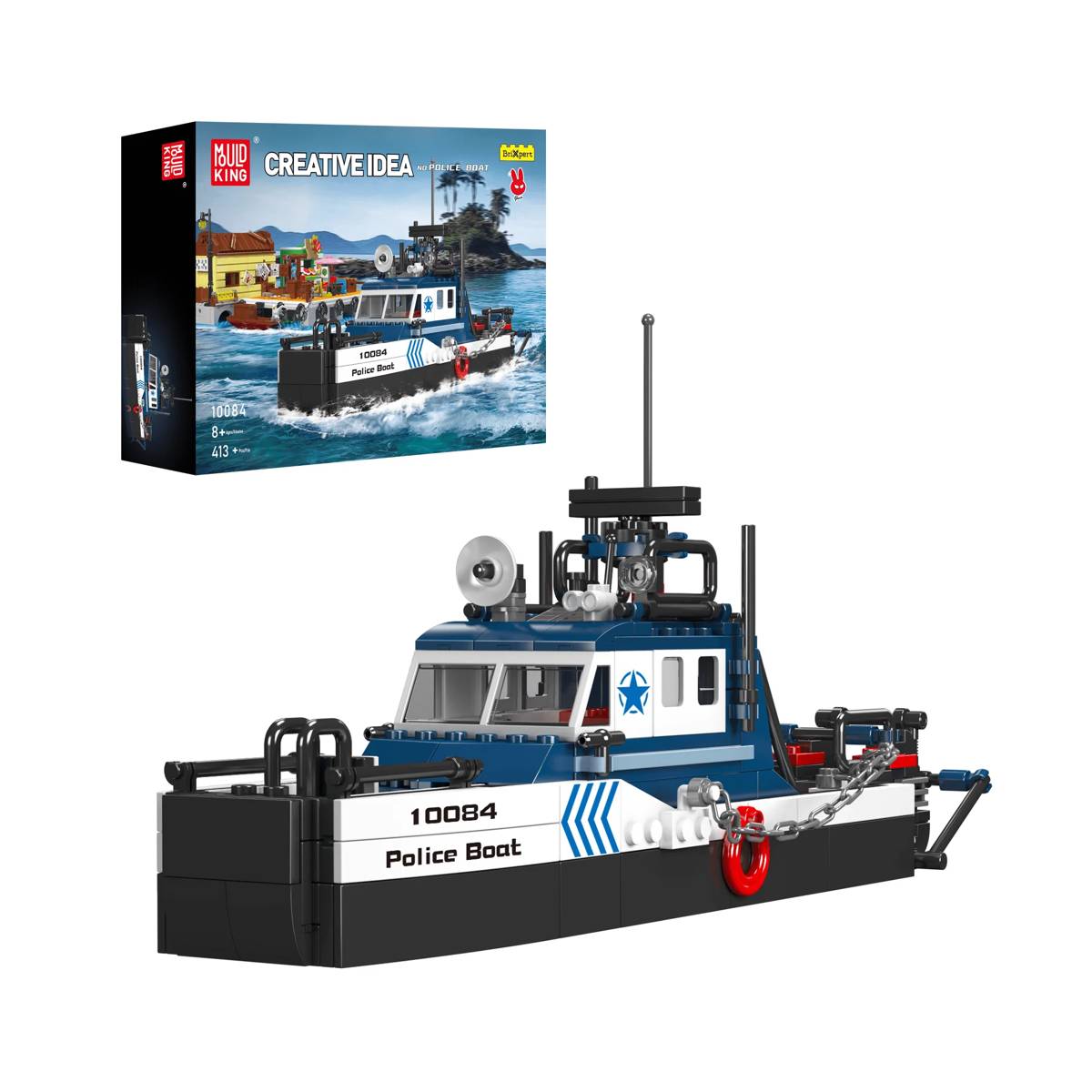 Bateau de police (MOU-10084) — Prix et comparaison | Brick Broker