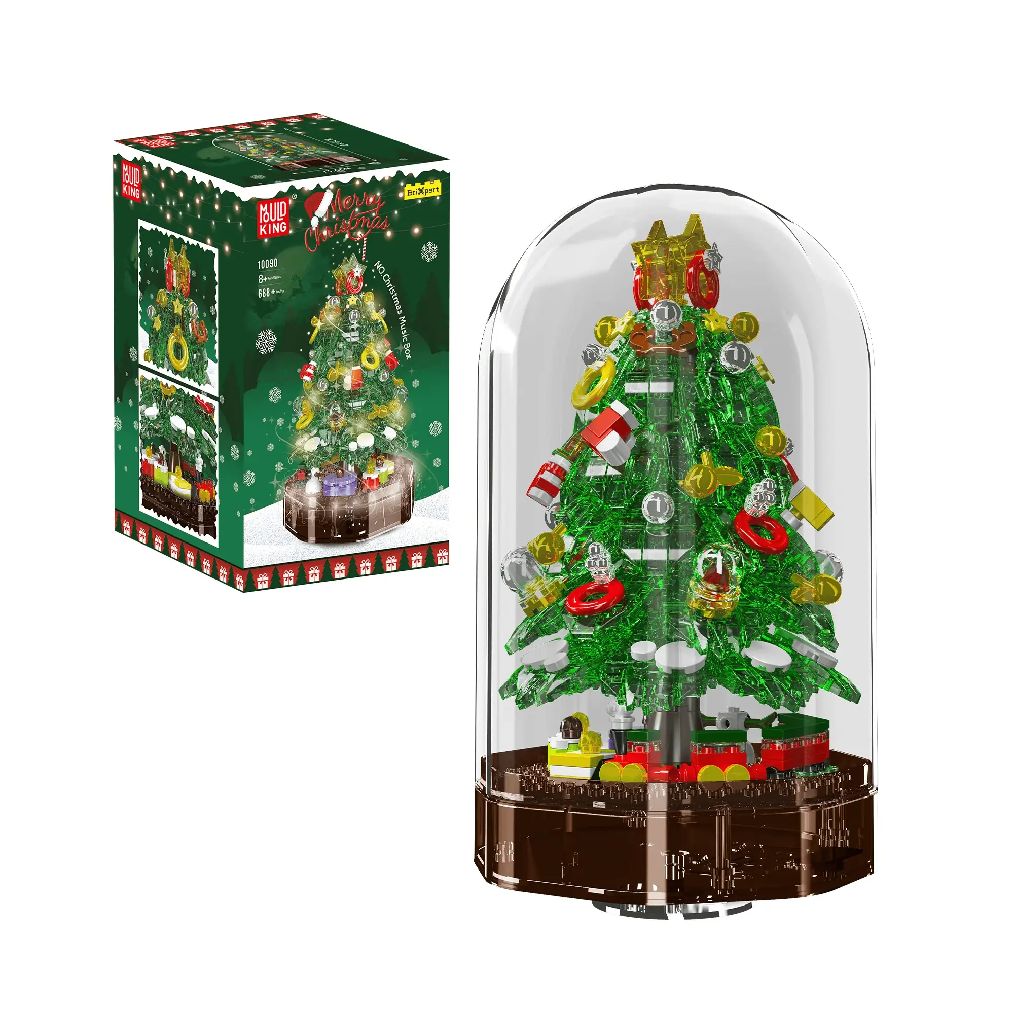 Mould King Magical Christmas Music Box • Set 10089 • SetDB