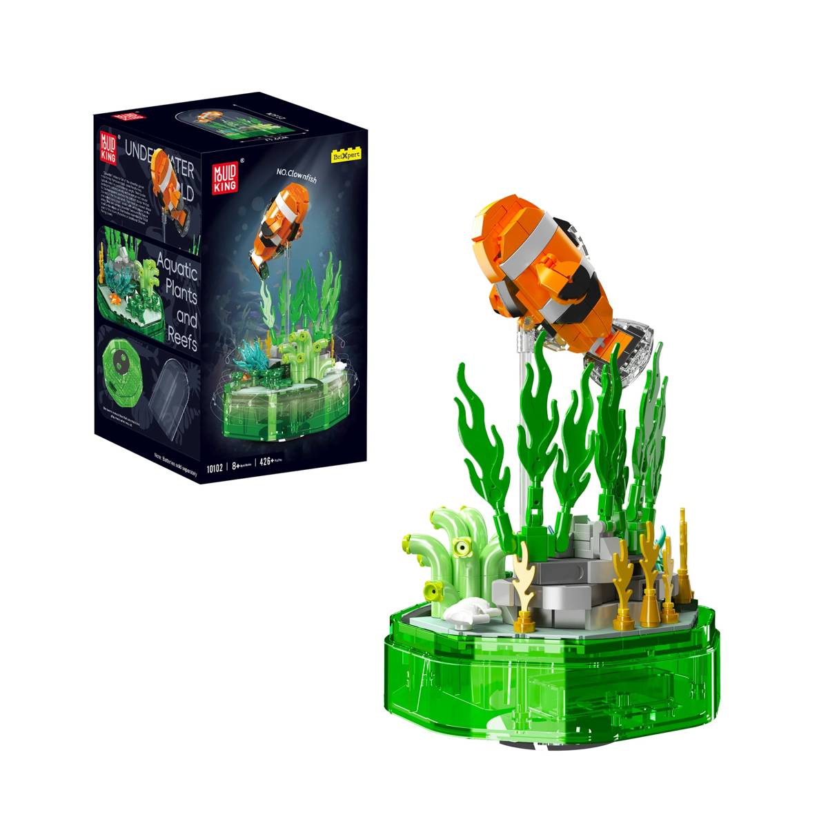 Mould King Clownfish Music Box • Set 10102 • SetDB