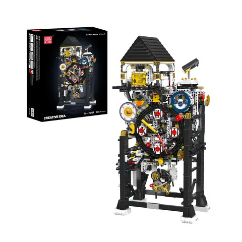 Mould King Cyberpunk Clock • Set 10159 • SetDB