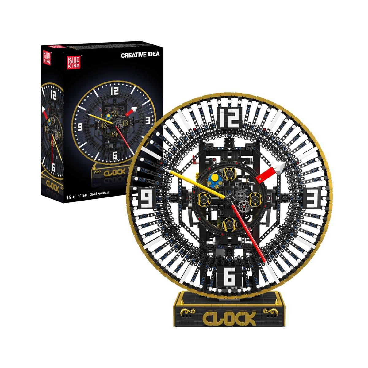Mould King Mechanic Grand Clock • Set 10160 • SetDB
