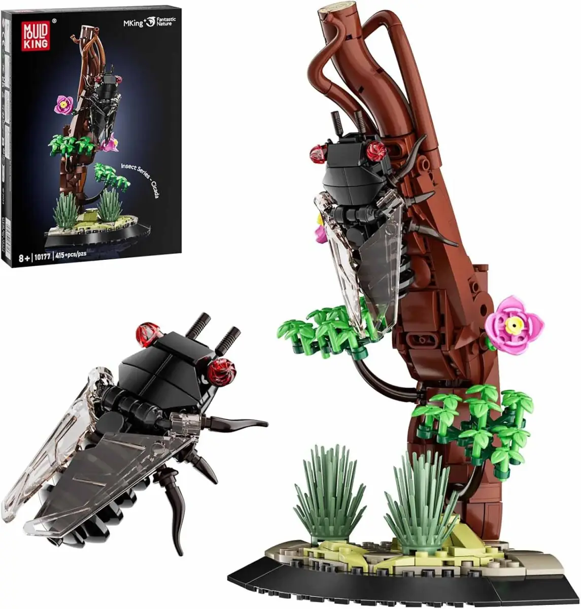 Mould King Cicada • Set 10177 • SetDB • Merlins Bricks