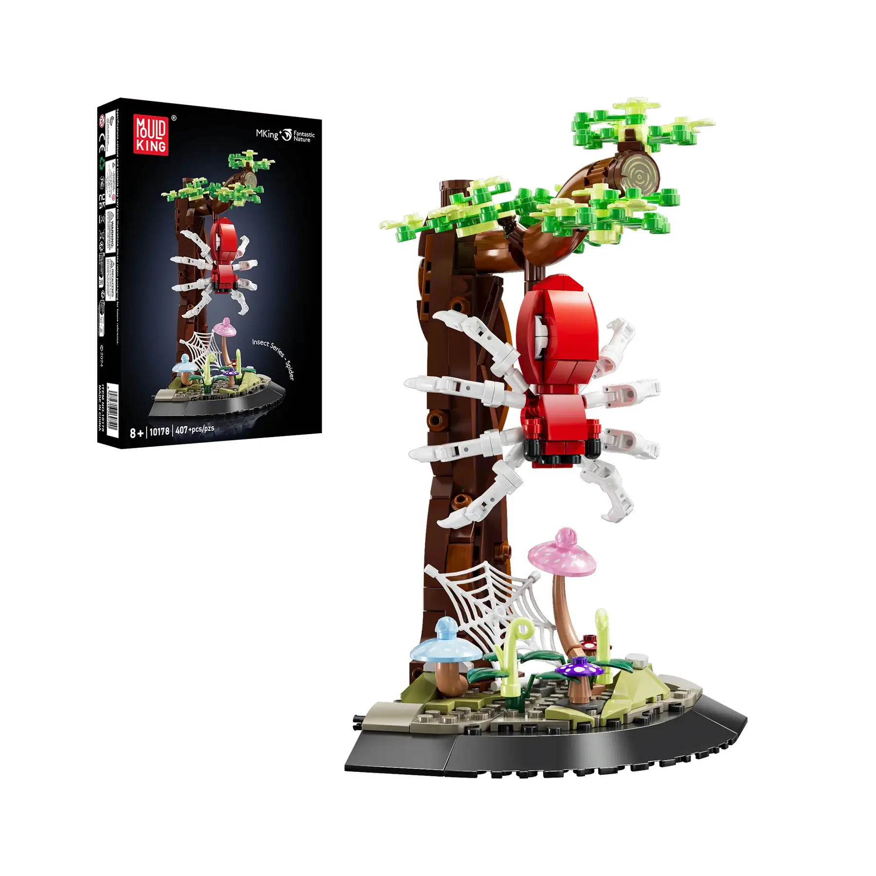 Mould King Spider • Set 10178 • SetDB • Merlins Bricks