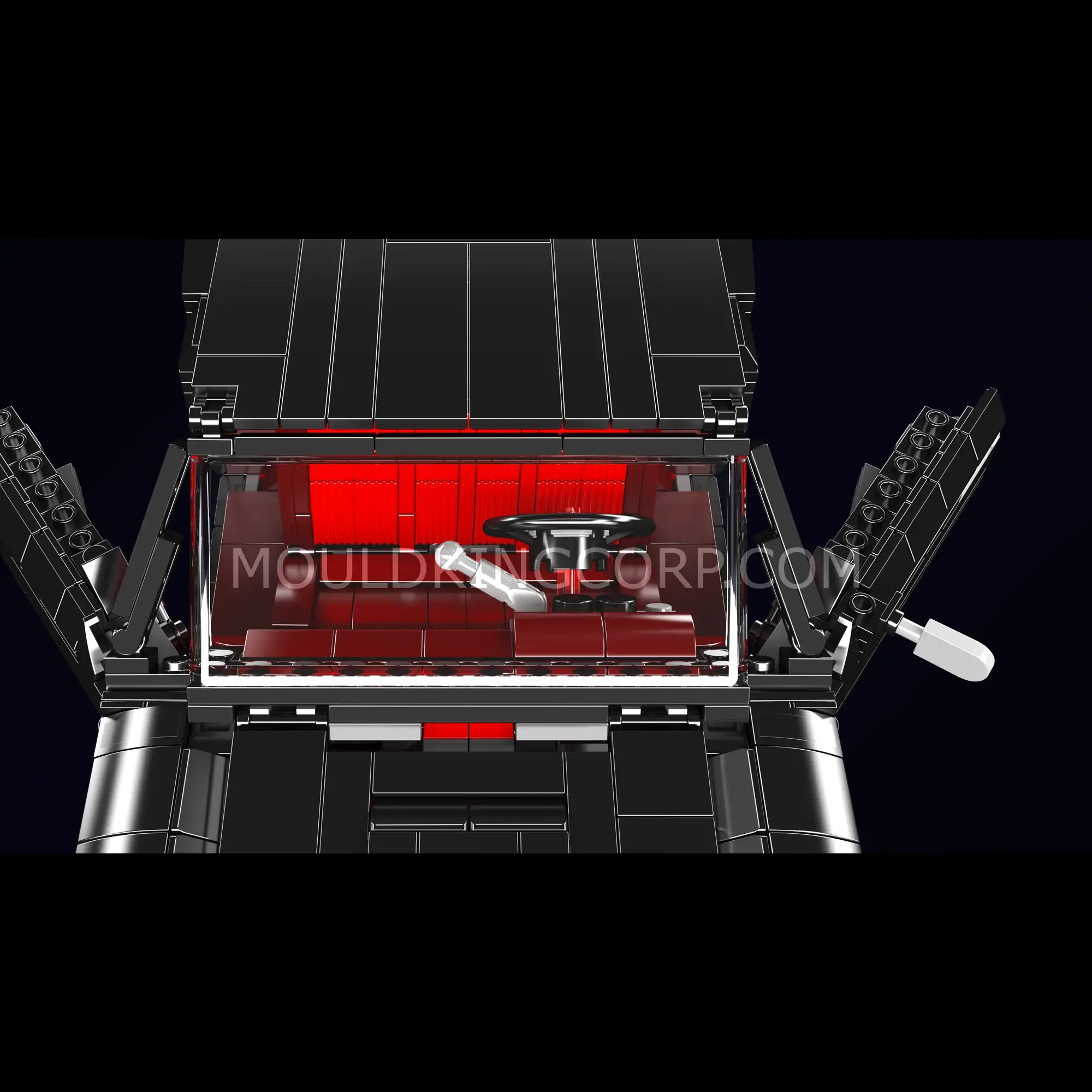 Mould King The Goat GTO • Set 10199 • SetDB • Merlins Bricks
