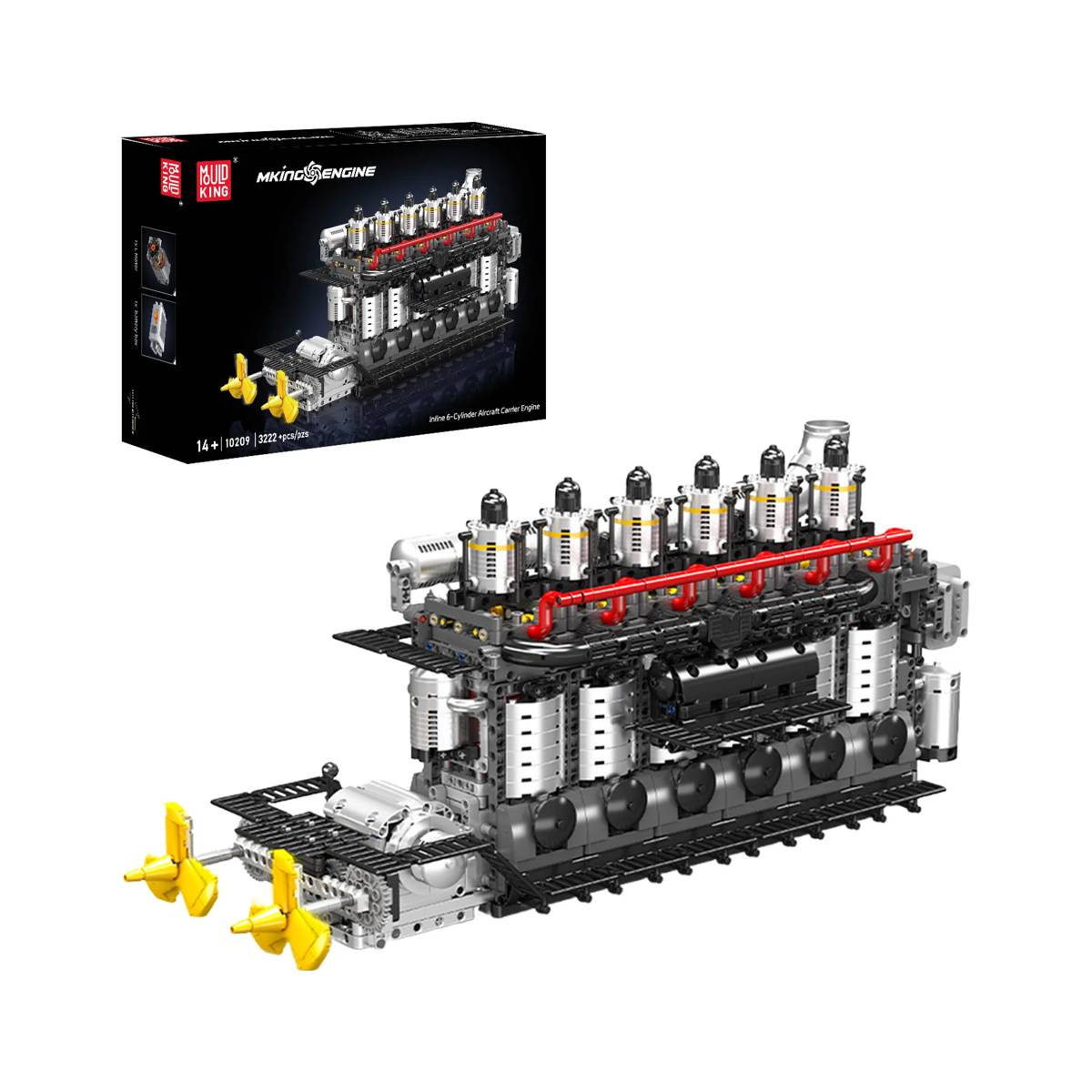Moteur d'avion porte-avions 6 cylindres en ligne (MOU-10209) — Prix et comparaison | Brick Broker