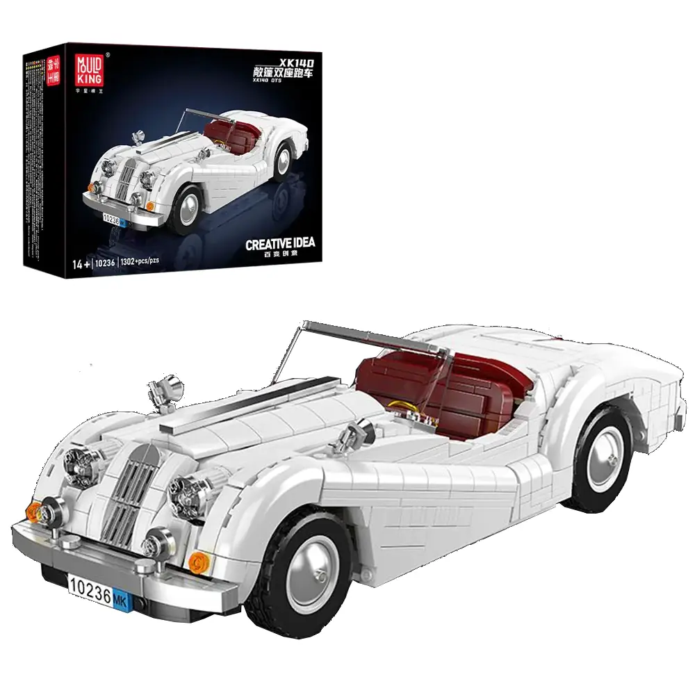 Mould King XK140 OTS Sports Car • Set 10236 • SetDB