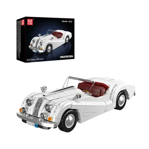 スターミーcar Mould King XK140 OTS Sports Car • Set 10236 • SetDB