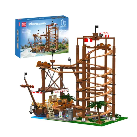 Mould King Double Helix Roller Coaster • Set 11013 • SetDB