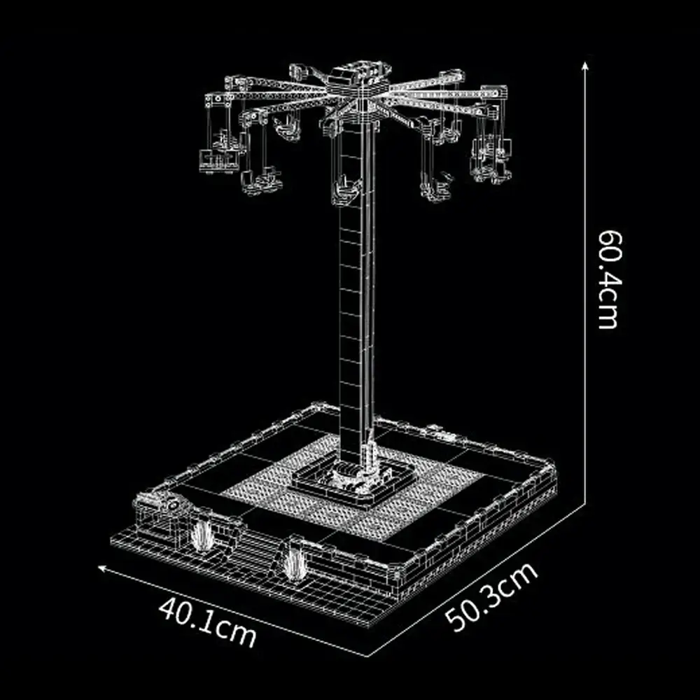 Mould King 11016 - Vliegende Schommelrit - Afbeelding 3