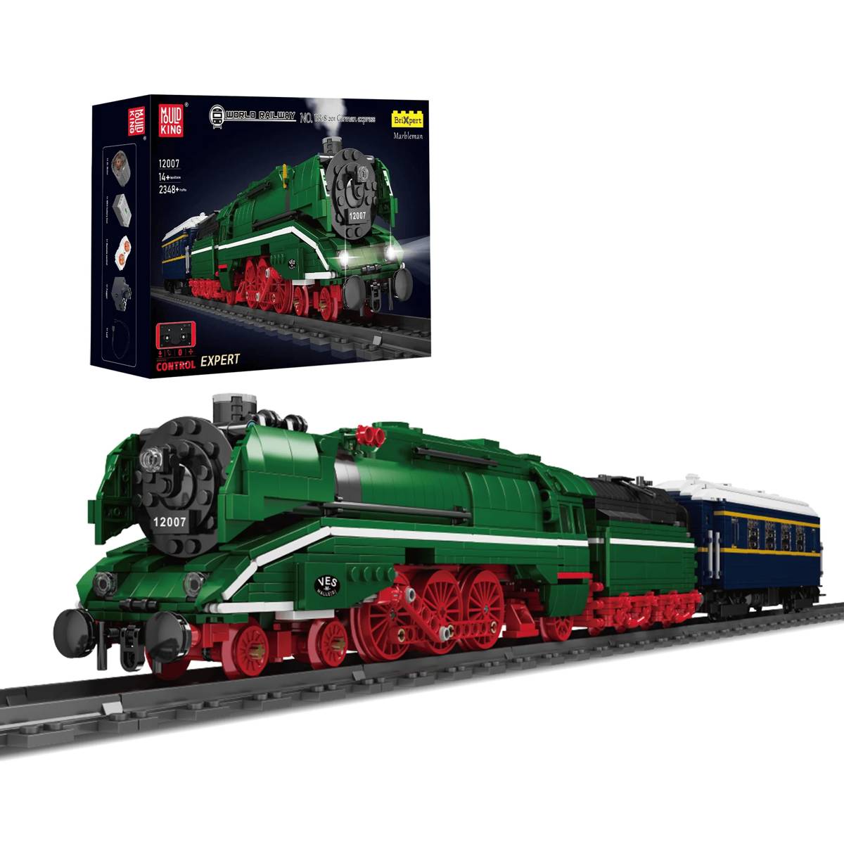 Train express allemand BR18 201 (MOU-12007) — Prix et comparaison | Brick Broker