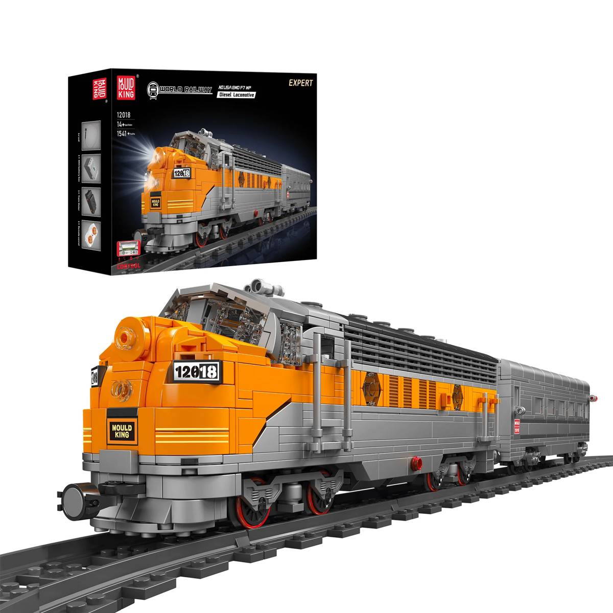Locomotive diesel EMD F7 WP USA (MOU-12018) — Prix et comparaison | Brick Broker