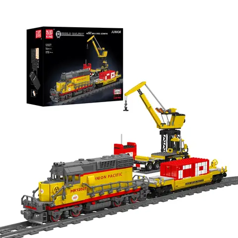 Mould King EMD SD40-2 Diesel Locomotive • Set 12027 • SetDB