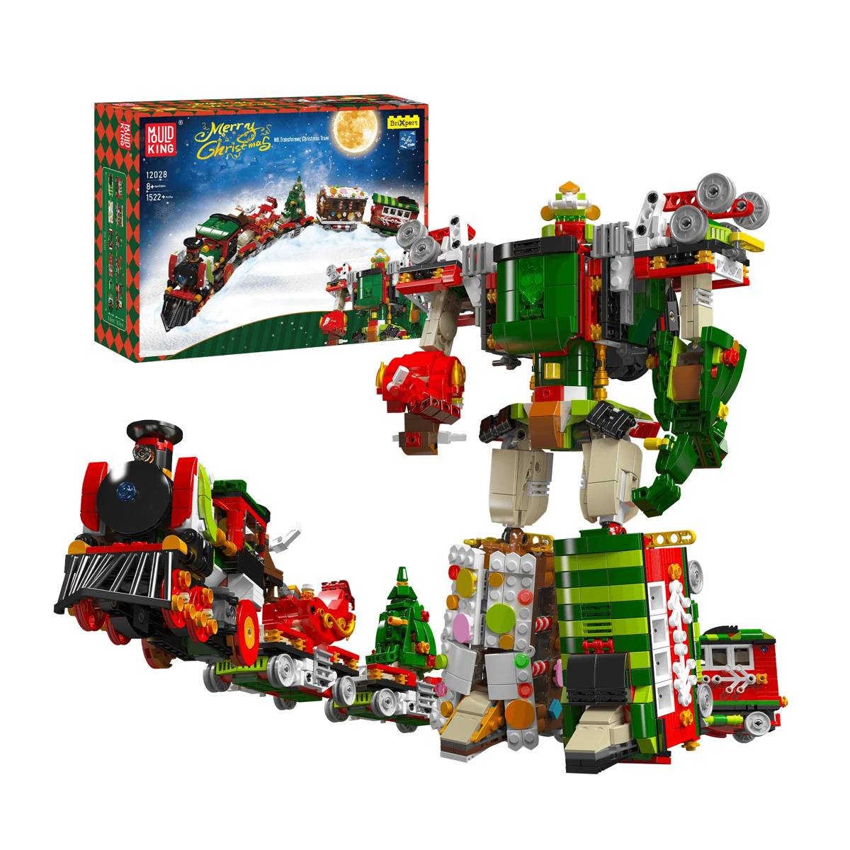 Train de Noël Transformateur (MOU-12028) — Prix et comparaison | Brick Broker