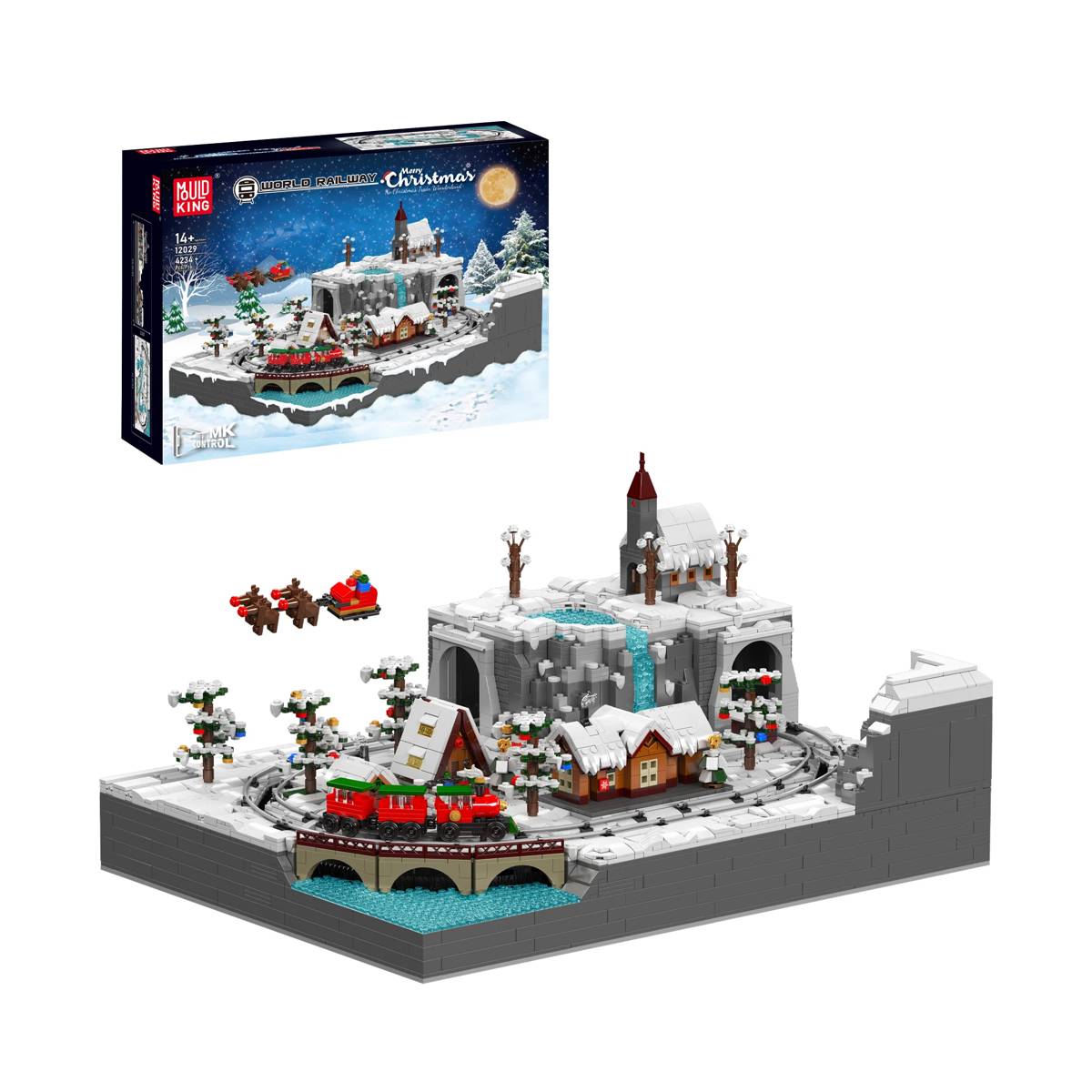 Train de Noël Wonderland (MOU-12029) — Prix et comparaison | Brick Broker
