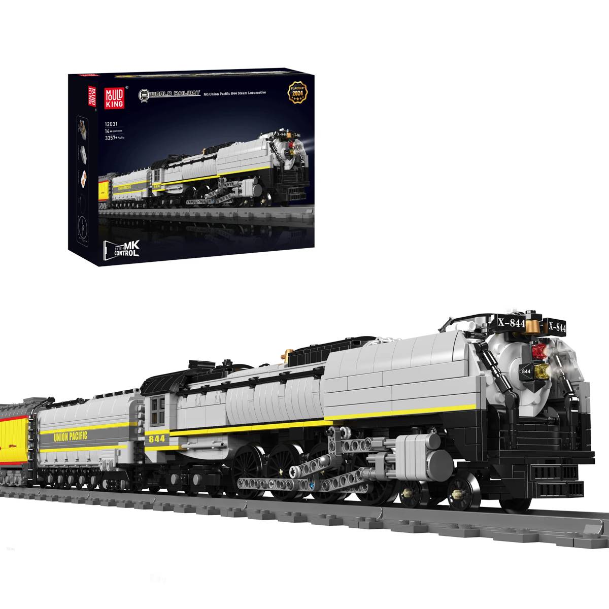 Locomotive à vapeur Union Pacific 844 (MOU-12031) — Prix et comparaison | Brick Broker