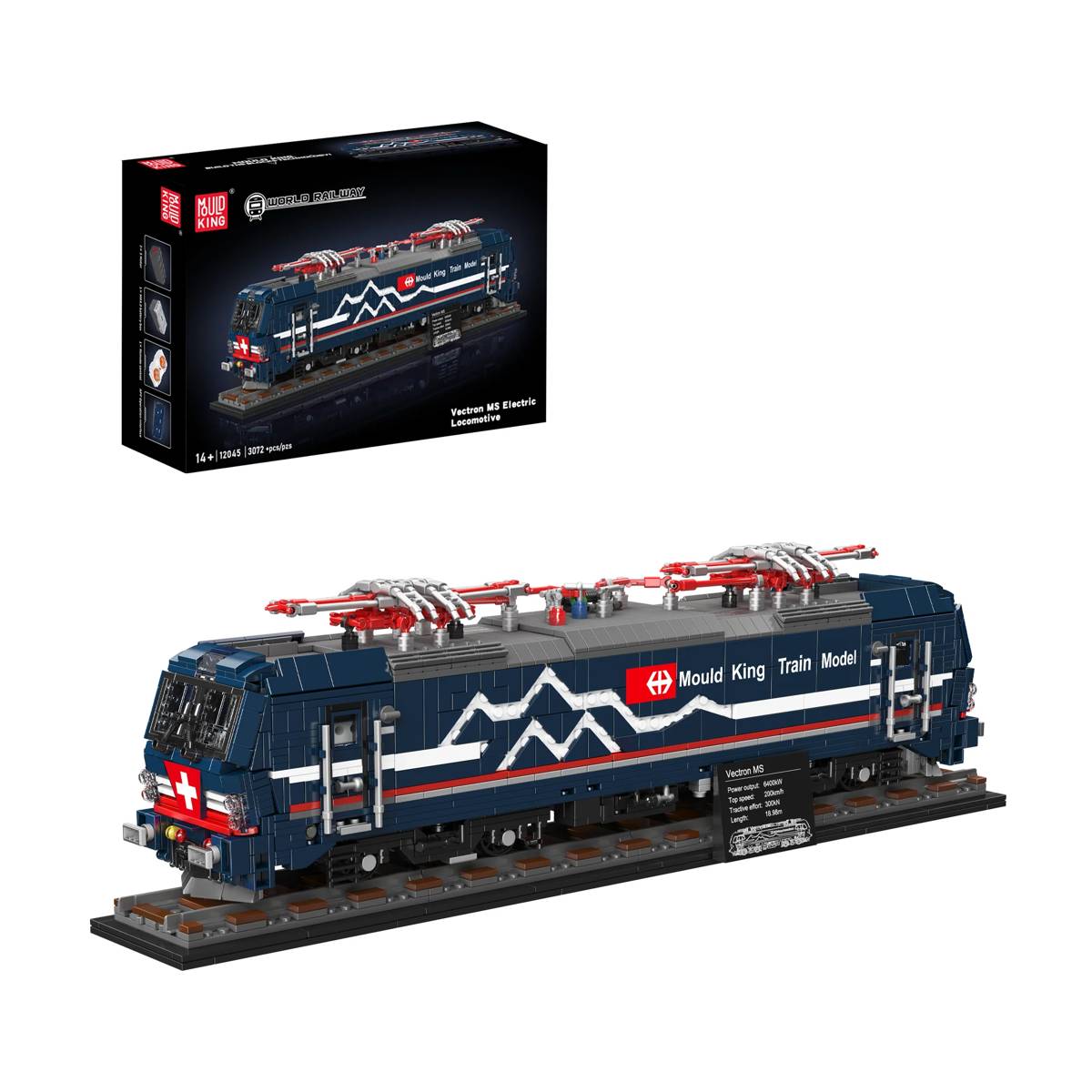 Locomotive électrique Vectron MS (MOU-12045) — Prix et comparaison | Brick Broker