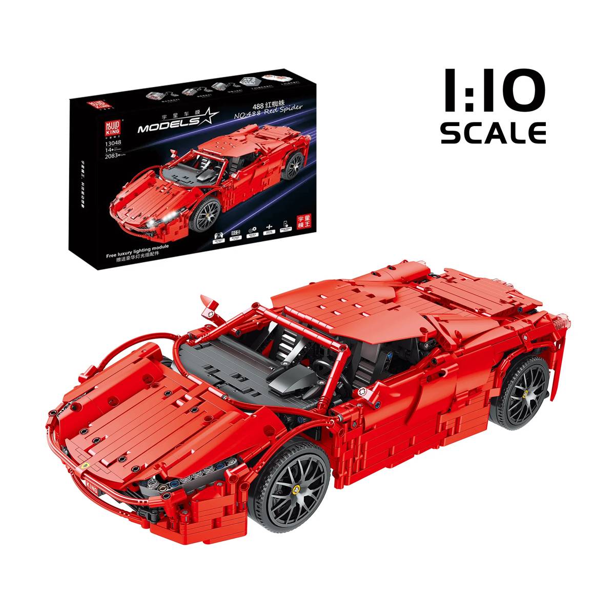 Araignée rouge 488 (MOU-13048) — Prix et comparaison | Brick Broker