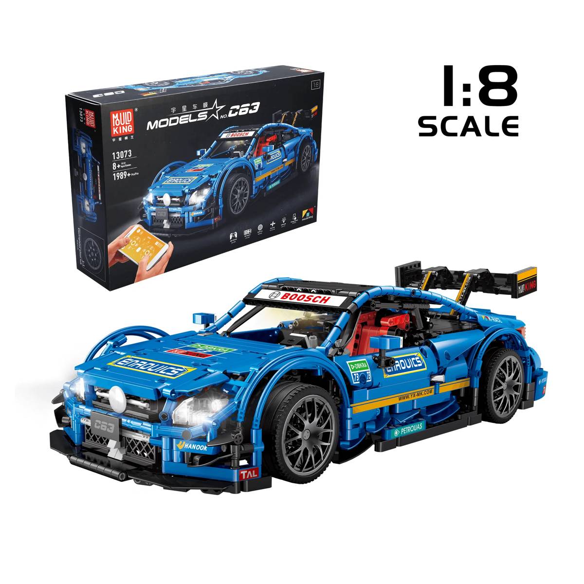 C63 Racing Car (MOU-13073) — Prix et comparaison | Brick Broker
