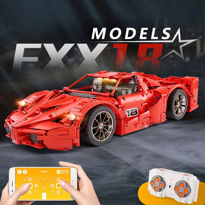 FXX 18 Voiture de course (MOU-13085) — Prix et comparaison | Brick Broker